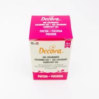 Gelová barva fuchsia 28g - Decora