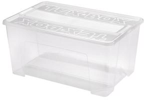 Heidrun Plastový úložný box s víkem TexBox 48l