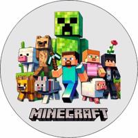 Jedlý papír Minecraft all 19,5cm - Pictu Hap