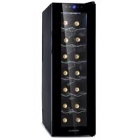 Klarstein Barolo 14 Slim Uno, vinotéka. 46 litrů, 14 lahví, 11-18°C, SingleZone