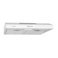 Klarstein Contempo, digestoř na zabudování pod skříňky, 60 cm, 175 m³/h, LED, ušlechtilá ocel, bílá