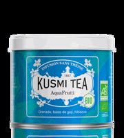 Kusmi Tea Sypaný bylinný čaj AquaFrutti Bio, kovová dóza 100 g 21683A1070