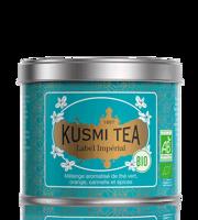 Kusmi Tea Sypaný zelený čaj Imperial Label Bio, kovová dóza 100 g 21648A1070
