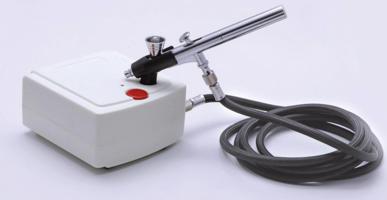 MINI airbrush sada s kompresorom, 1 bar - Martellato