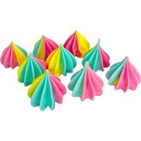 Mini pusinky barevné 9ks - I LOVE CAKES