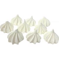 Mini pusinky bílé 9ks - I LOVE CAKES