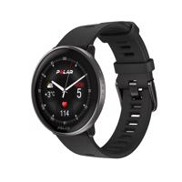 Polar Fitness a wellness hodinky Ignite 3 Titanium, silikonový řemínek velikost S-L, černá 900110027