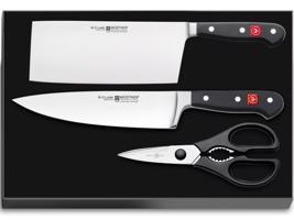 WÜSTHOF Sada 2 nožů Wüsthof CLASSIC + Kuchyňské nůžky 9285